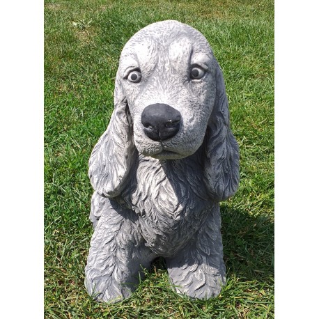 Figurka ogrodowa betonowa Piesek Cocker Spaniel