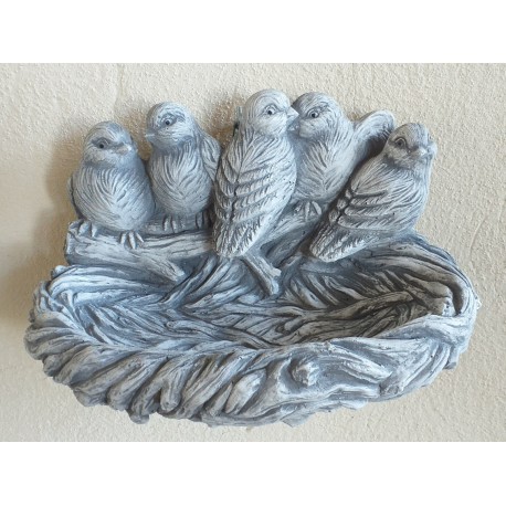 Figurka ogrodowa betonowa Poidełko Ptaszki