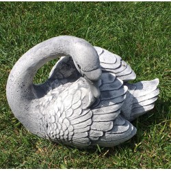 Figurka ogrodowa betonowa Łabędź