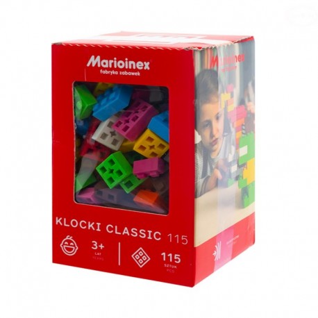 Klocki gumowe Classic 115 szt