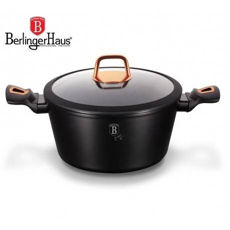 GARNEK 2.5L 20CM BERLINGER HAUS BLACK ROSE BH-1641-N