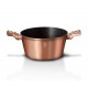 GARNEK 4.5L 24CM BERLINGER HAUS METALLIC LINE ROSE GOLD BH-1515-N