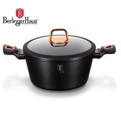 GARNEK 4L 24CM BERLINGER HAUS BLACK ROSE BH-1642-N