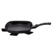PATELNIA GRANITOWA GRILL 28CM BERLINGER HAUS BLACK ROSE BH-1636-N