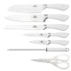 ZESTAW NOŻY 8 ELE. BERLINGER HAUS INFINITY WHITE BH-2044
