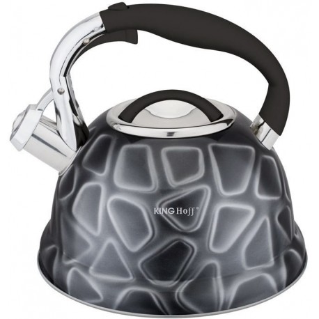 CZAJNIK STALOWY 3D EFFECT KINGHOFF 2.7L KH-1064