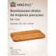 DESKA DO KROJENIA 33 X 23CM BAMBUSOWA KINGHOFF KH-1143