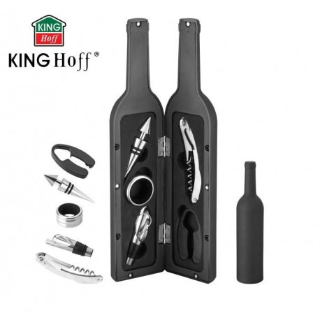 ZESTAW AKCESORIÓW DO WINA BUTELKA 5 ELE. KH-1166
