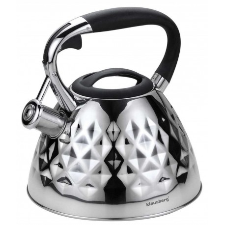 CZAJNIK STALOWY 3.0L SATYNA DIAMOND KLAUSBERG KB-7413