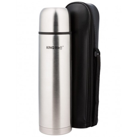 TERMOS STALOWY Z POKROWCEM 0,75L KINGHOFF KH-4053