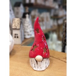 Krasnal świąteczny wys.22 cm