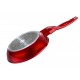 PATELNIA GRANITOWA 28CM BERLINGER HAUS METALLIC LINE RED BH-1253