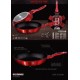PATELNIA GRANITOWA 28CM BERLINGER HAUS METALLIC LINE RED BH-1253
