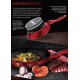 PATELNIA GRANITOWA 28CM BERLINGER HAUS METALLIC LINE RED BH-1253