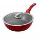 PATELNIA GRANITOWA 24CM BERLINGER HAUS METALLIC LINE RED BH-1259-N