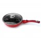 PATELNIA GRANITOWA 24CM BERLINGER HAUS METALLIC LINE RED BH-1259-N