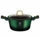 GARNEK GRANITOWY 4.1L 24CM BERLINGER HAUS METALLIC LINE EMERALD BH-6058
