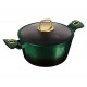 GARNEK GRANITOWY 6.1L 28CM BERLINGER HAUS METALLIC LINE EMERALD BH-6059