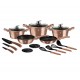 GARNKI BERLINGER HAUS 17 ELE METALLIC ROSE GOLD BH-6161