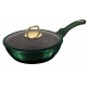 PATELNIA GRANITOWA 24CM Z POKRYWKĄ BERLINGER HAUS METALLIC LINE EMERALD BH-6049