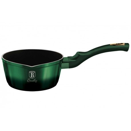 RONDEL GRANITOWY 1.3L 16CM BERLINGER HAUS METALLIC LINE EMERALD BH-6055