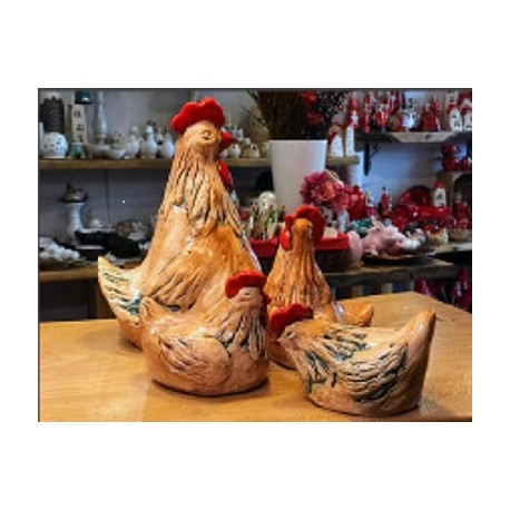 Wielkanocne dekoracje i ozdoby ogrodowe.Kurka nioska.2