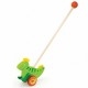 Viga Toys Drewniany Pchacz Dinozaur