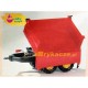 Rolly Toys rollyTrailer Przyczepa Wywrotka Mega Trailer do Traktora