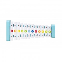 CLASSIC WORLD Cymbałki Ksylofon Drewniany 12 Tonów + 2 Pałeczki