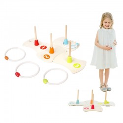 CLASSIC WORLD Drewniana Gra Zręcznościowa Rzut do Celu