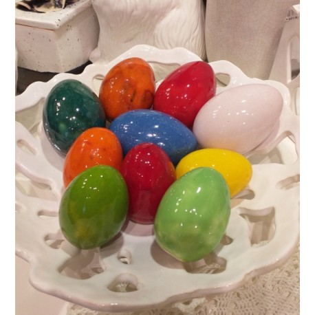 Wielkanocne Jajka Malowane kolorowe