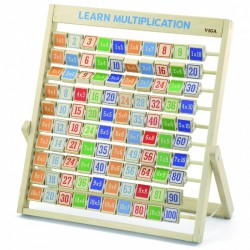 Drewniana Tabliczka Mnożenia Nauka Matematyki Viga Toys Montessori