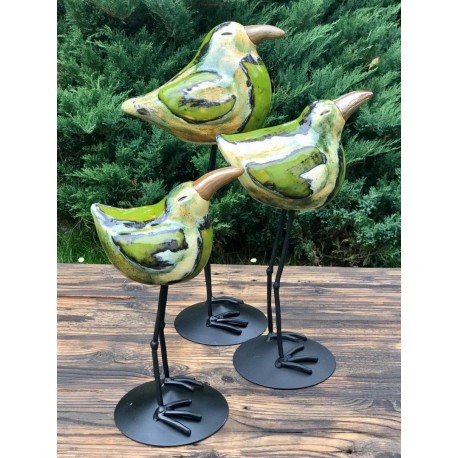 Dekoracje ogrodowe Ptak na stojaku do domu i ogrodu Duży. www.alimar24.pl