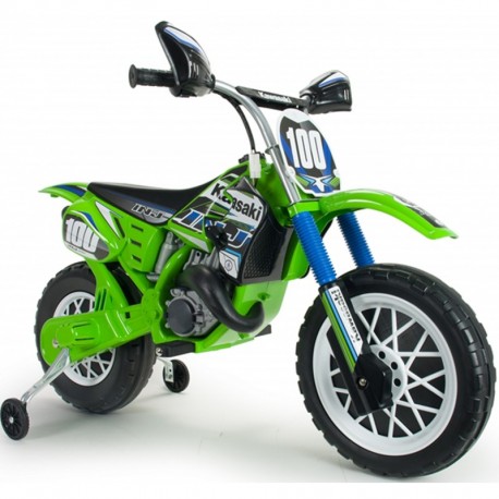 INJUSA Kawasaki Motor Elektryczny Cross 12V + boczne kółka