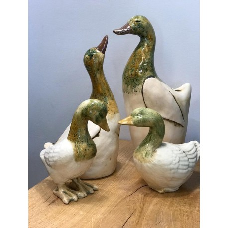 Ogrodowa dekoracja - Kaczka biała Mała