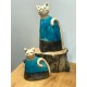 Kot Kotki Kociaki ceramiczne deko Handmade www.alimar24.pl