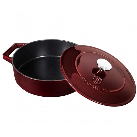 EMALIOWANY GARNEK ŻELIWNY 26cm BERLINGER HAUS BH-6498