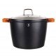 GARNEK Z POKR. 24cm BERLINGER HAUS GRANIT DIAMOND LINE BH-1100N