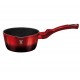 RONDEL GRANITOWY 16CM 1.3L BERLINGER HAUS BLACK BURGUNDY BH-1624
