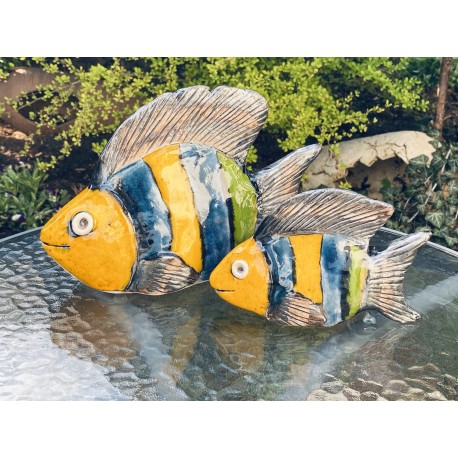ogrodowa dekoracja-ryby-kolorowe. www.alimar24.pl