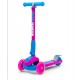 HULAJNOGA TRÓJKOŁOWA SCOOTER MAGIC RÓŻOWO-NIEBIESKA. Alimar24.pl