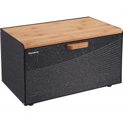 CHLEBAK STALOWO-DREWNIANY DWUSTRONNY KLAUSBERG KB-7464 CZARNY