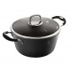 GARNEK TYTANOWY 20cm 2.5L BERLINGER HAUS BLACK PROFESSIONAL LINE BH-6122