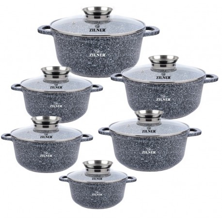 ZESTAW 6 GARNKÓW MARMUROWYCH ZILNER ZL-7086