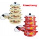 ZESTAW GARNKÓW EMALIOWANYCH 10 ELE. KLAUSBERG KB-7170