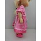WOOPIE Ubranko dla Lalki Różowa Sukienka Króliczek 43-46 cm