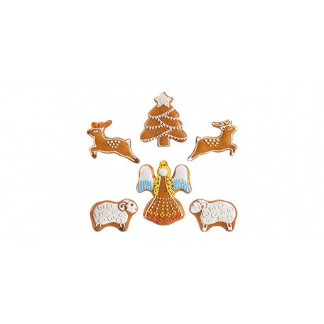 Uniwersalny wykrawacz do ciastek i pierników świątecznych. www.alimar24.pl