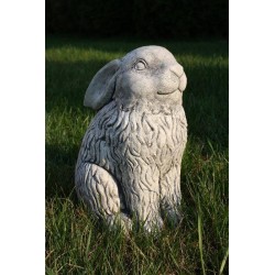 Figurka ogrodowa betonowa Zajączek Zając siedzący. www.alimar24.pl
