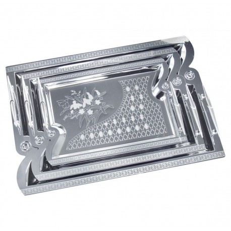 Taca serwisowa komplet 3 szt. Zestaw do serwowania KINGHOFF KH-4743