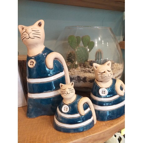  Kot Koty Kotki Ceramiczna dekoracja Handmade www.alimar24.pl